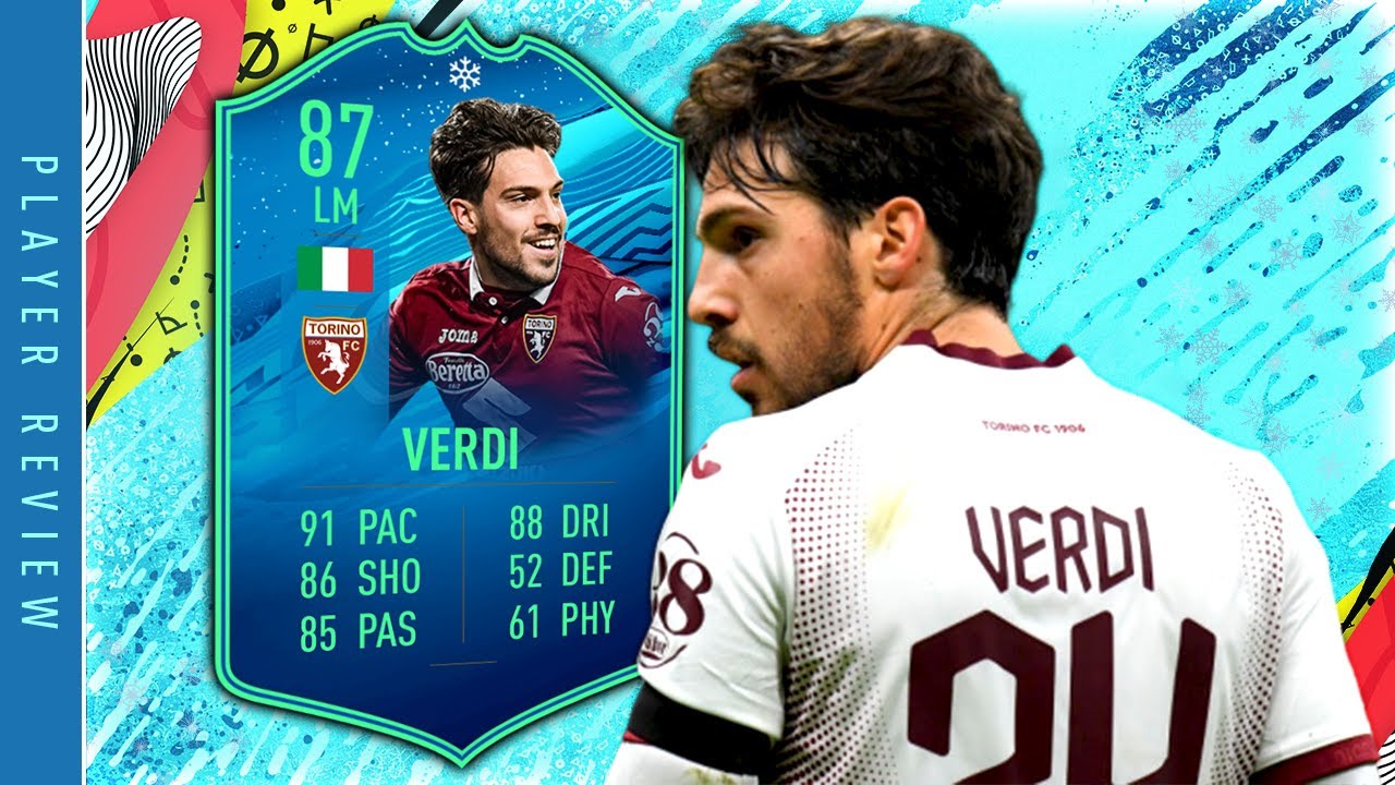 FIFA 20 Winter Refresh Verdi Review - is he worth it? 87 Serie A League SBC Verdi Player Review