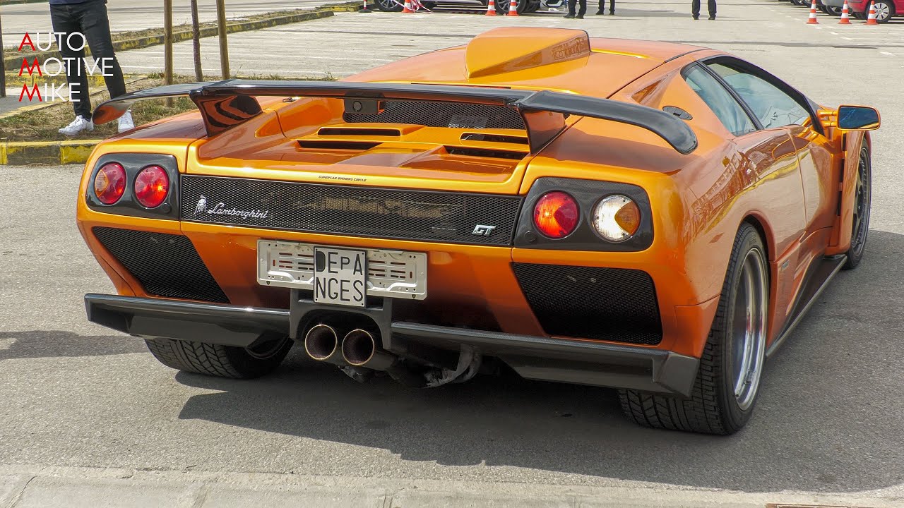 Lamborghini Diablo GT | Old-School 6.0 V12 Engine Sounds!