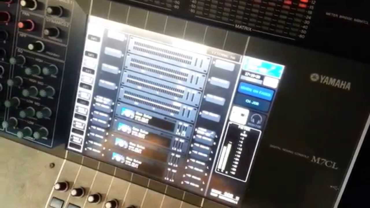 Delay na yamaha M7CL