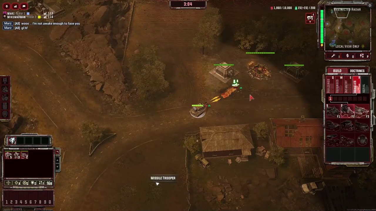 Marz (Dyn) vs Mikemadman (GDF) Early Aggression on Bridges Out
