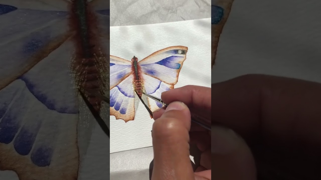 Our Ghost Pearls Watercolors in Action 😍