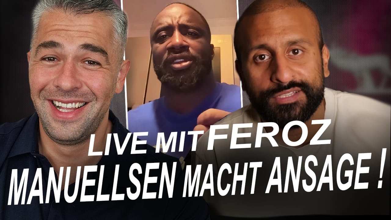 MANUELLSEN macht ANSAGE | zu Gast Feroz Khan | LIVE 20:30Uhr
