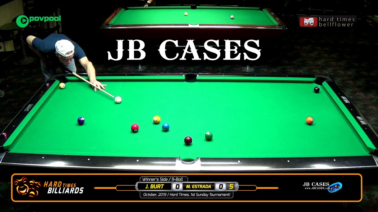 #1 - Misa ESTRADA vs Jim BURT / Hard Times 9-Ball / Oct., 2019