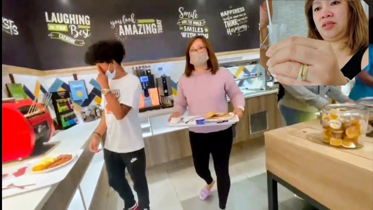 Breakfast at Hampton By Hilton Hotel after doing our LFT#Travelvlog #marilouslove #Familyholiday2021