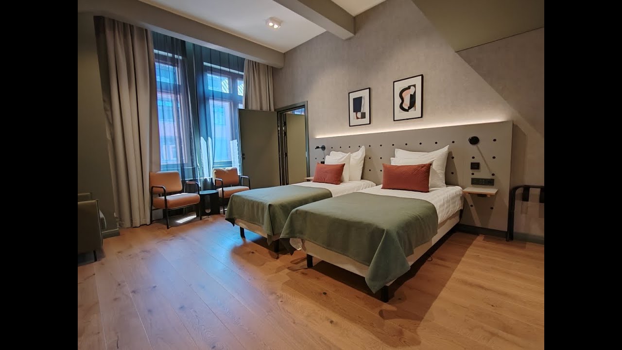 Accessible room in the Hotel Scandic Helsinki Hub
