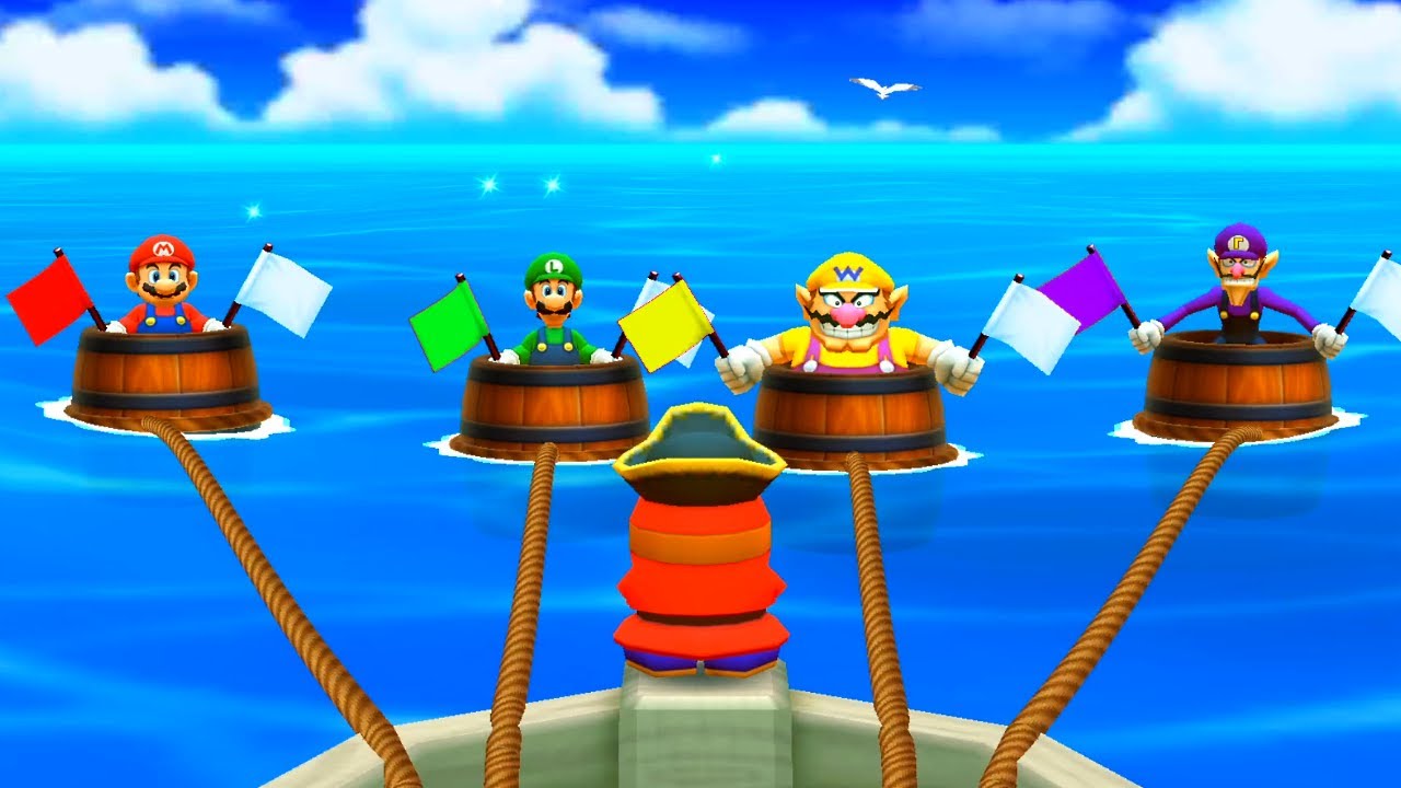 Mario Party: The Top 100 MiniGames - Mario vs Luigi vs Wario vs Waluigi
