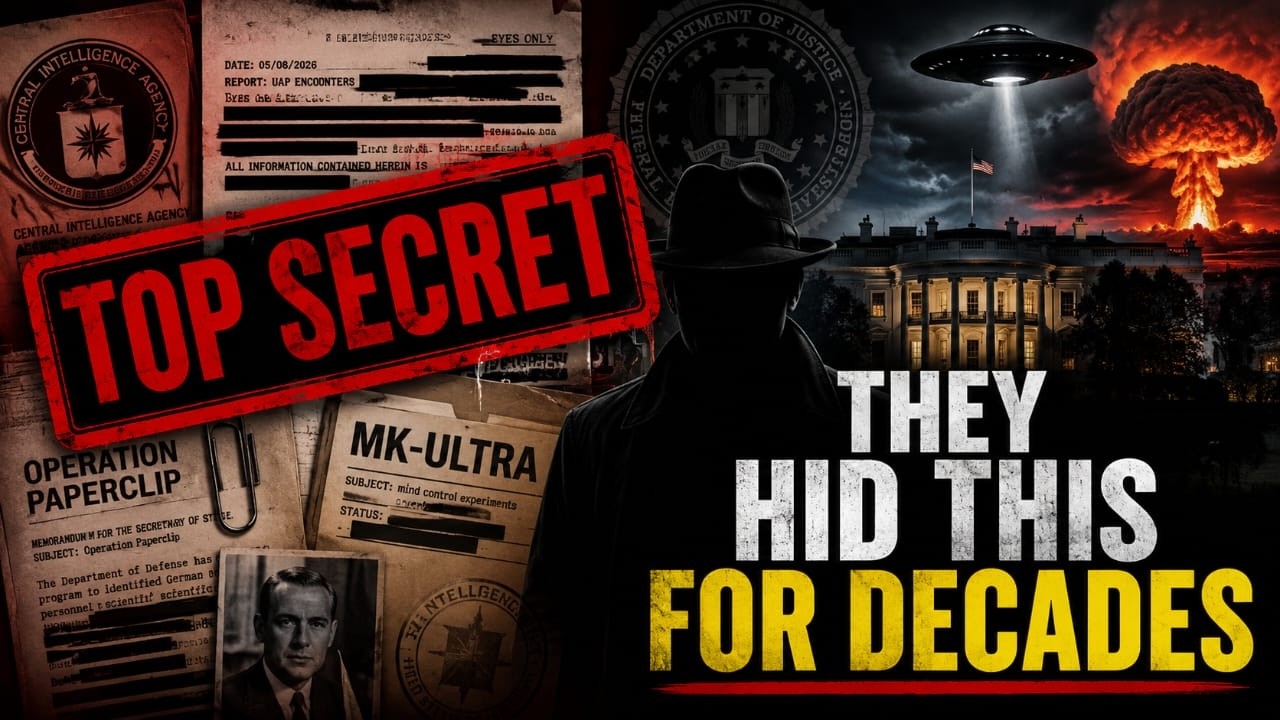 10 Dark Secrets the US Government Hide for Decades (Declassified Files)