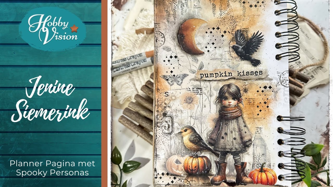 FBLive - 30-10-2024 - Jenine Siemerink - Planner Pagina met Maremi's Spooky Personas