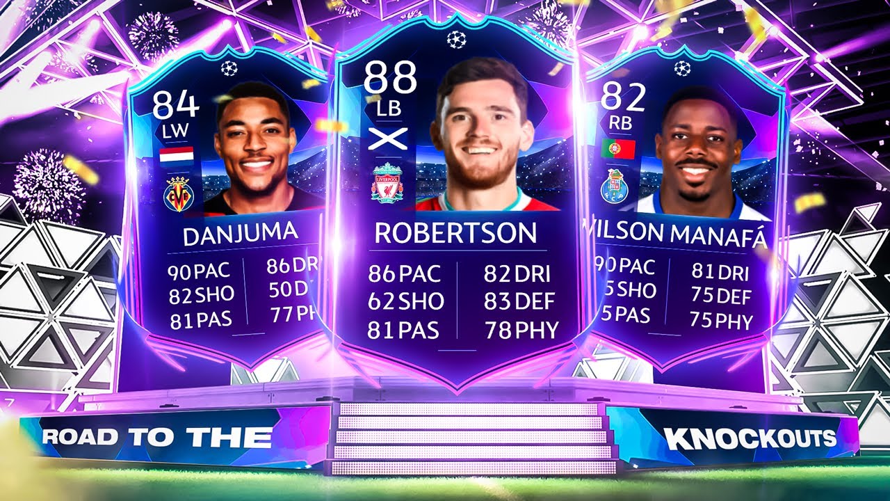 4 NEW ROAD TO THE KNOCKOUT CARDS!