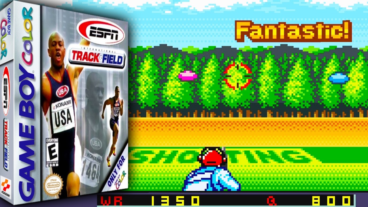 ESPN International Track & Field (Game Boy Color) - Longplay