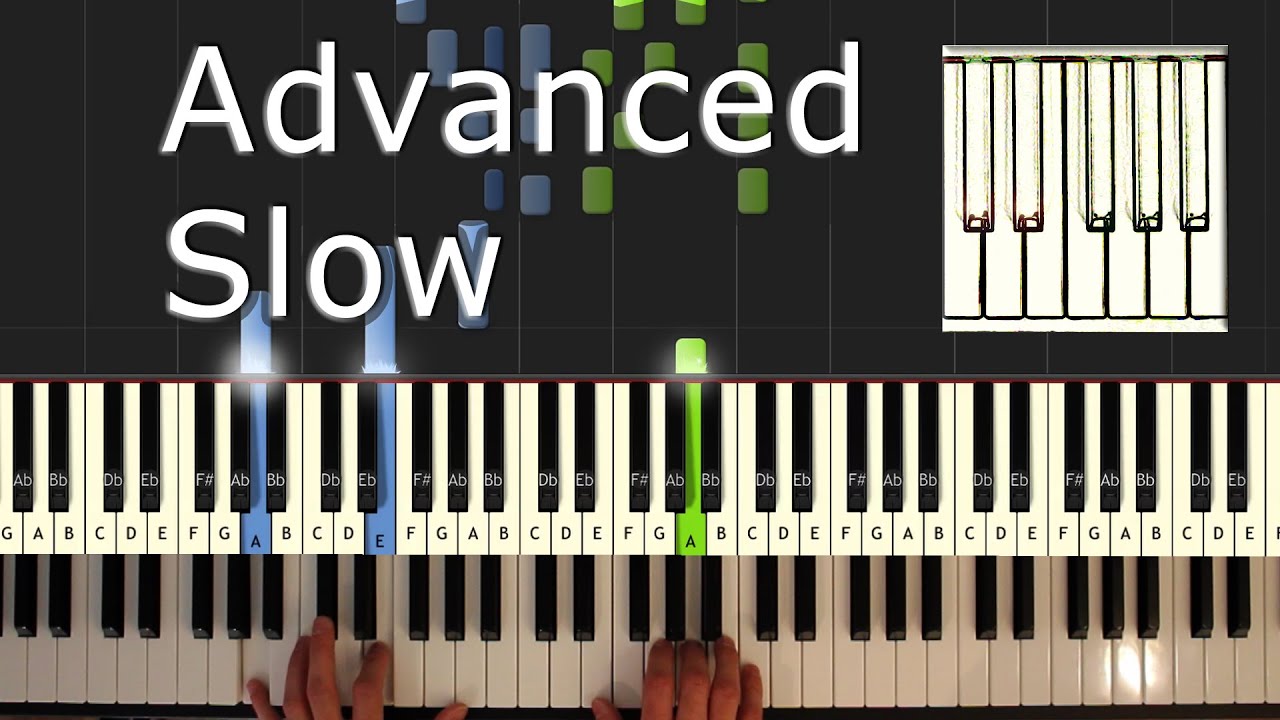 Can Can - Offenbach - Piano Tutorial Easy SLOW - How To Play (Synthesia)