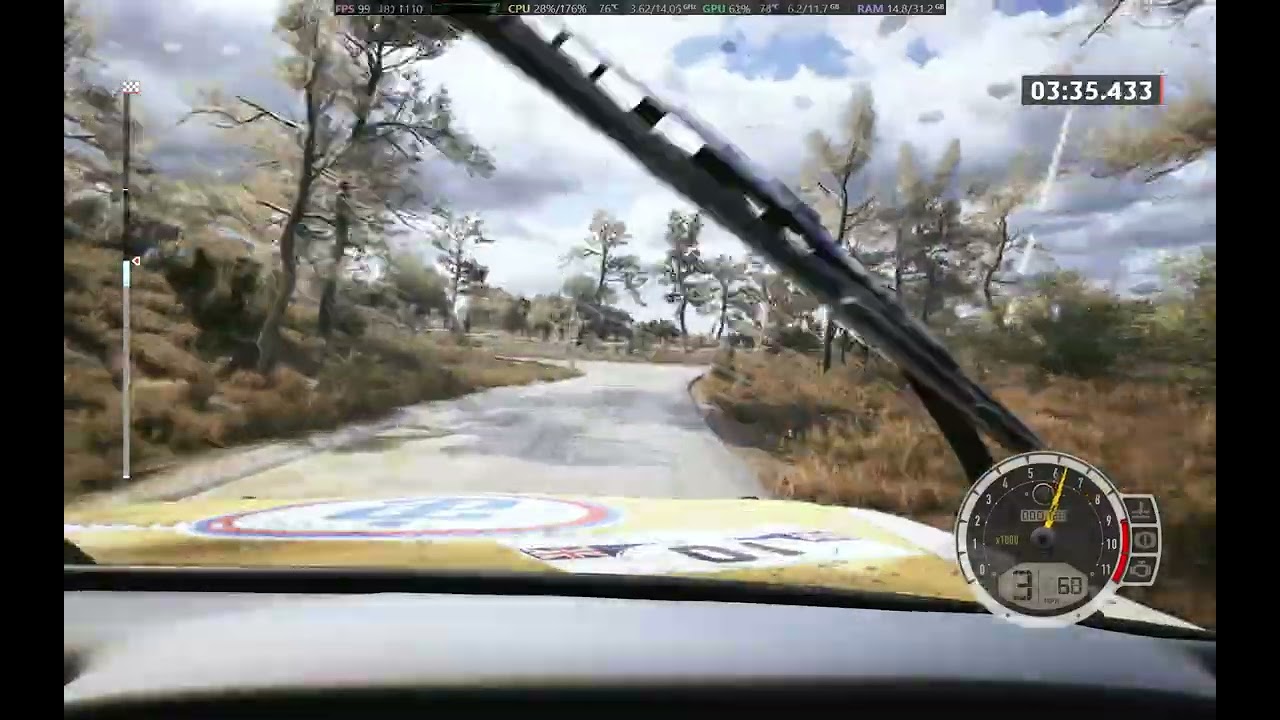 EA WRC | Ford Escort Mk II | Rally Iberia Historic RWD Series | 'Aquaplane' Stages Round 3/3
