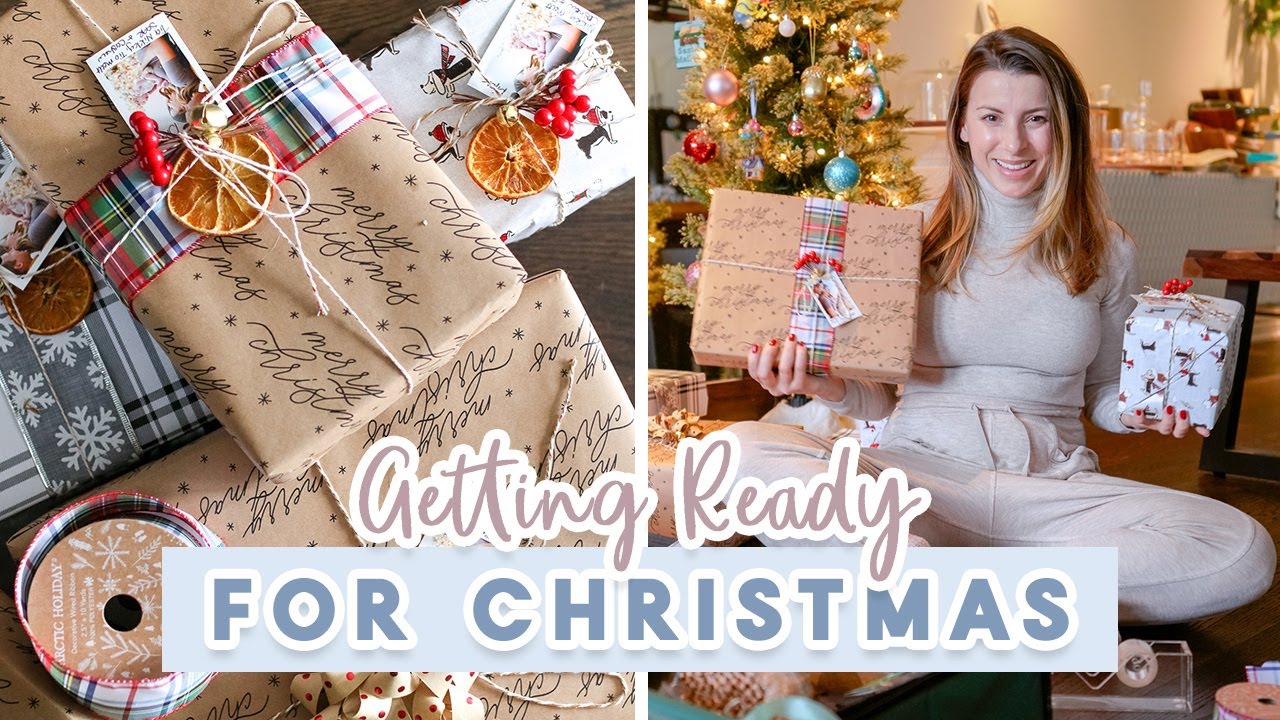 GETTING READY FOR CHRISTMAS | Wrap Presents & Get Cozy With Us!