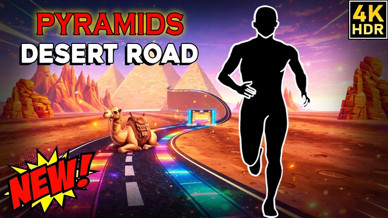 Immersive Interactive Warm Up ORIGINAL Viral / Overcoming The Obstacles of The Desert and Pyramids.