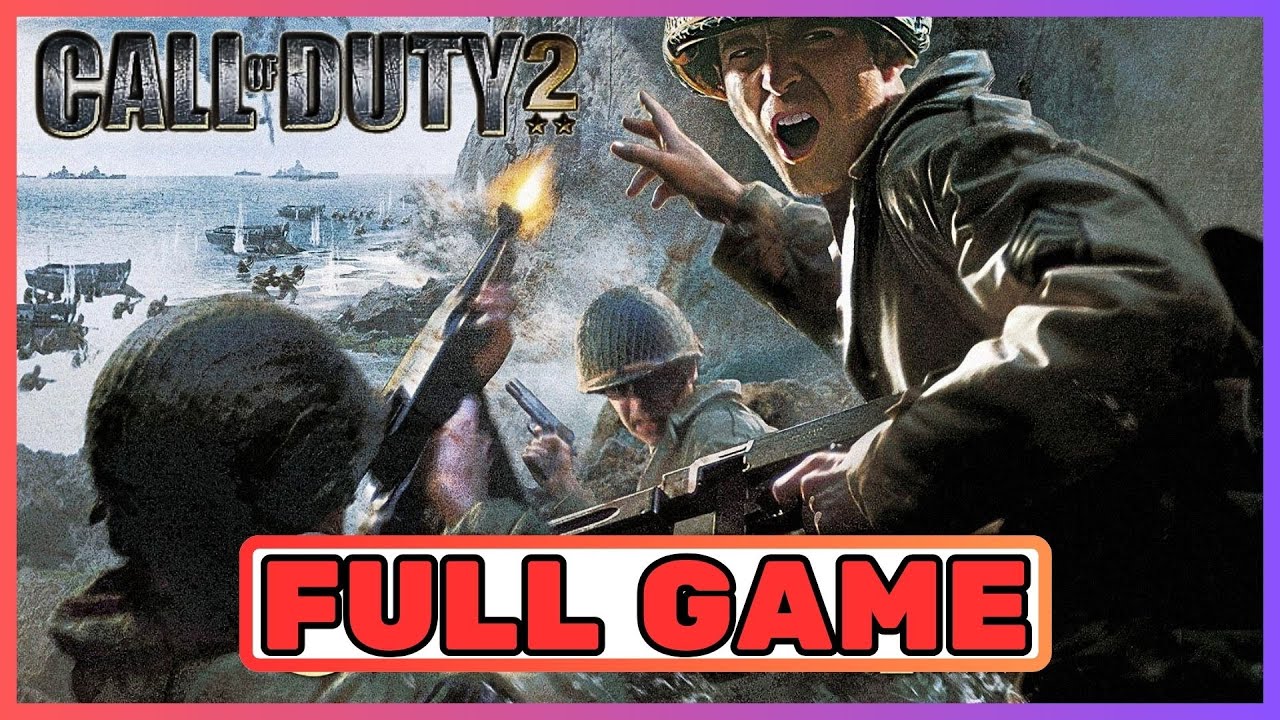 Call of Duty 2 - Full Walkthrough | 1080p 60fps | PC | No Commentary
