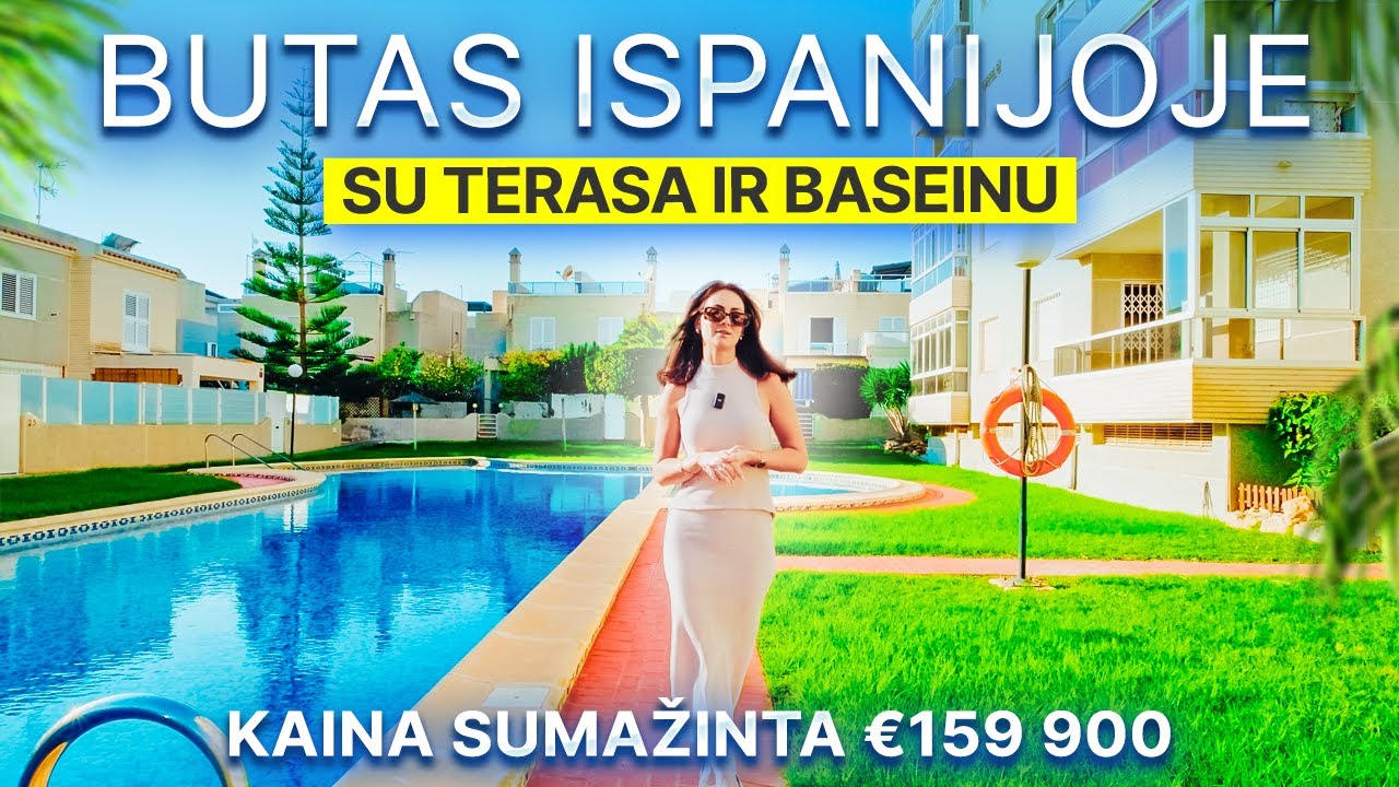 Nekilnojamas turtas Ispanijoje: butas mieste po renovacijos su terasa ir baseinu | 159 900