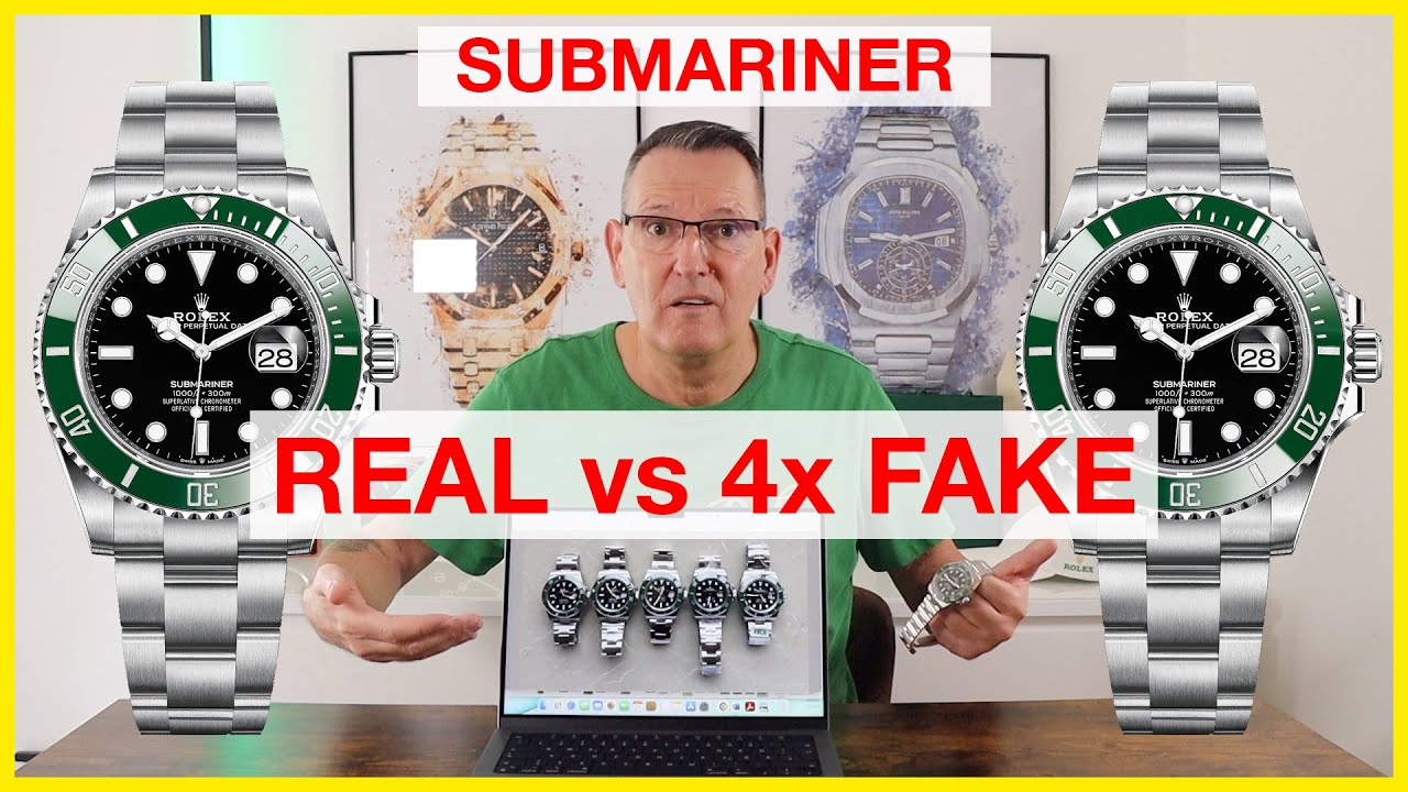 Real vs Fake Submariner Starbucks