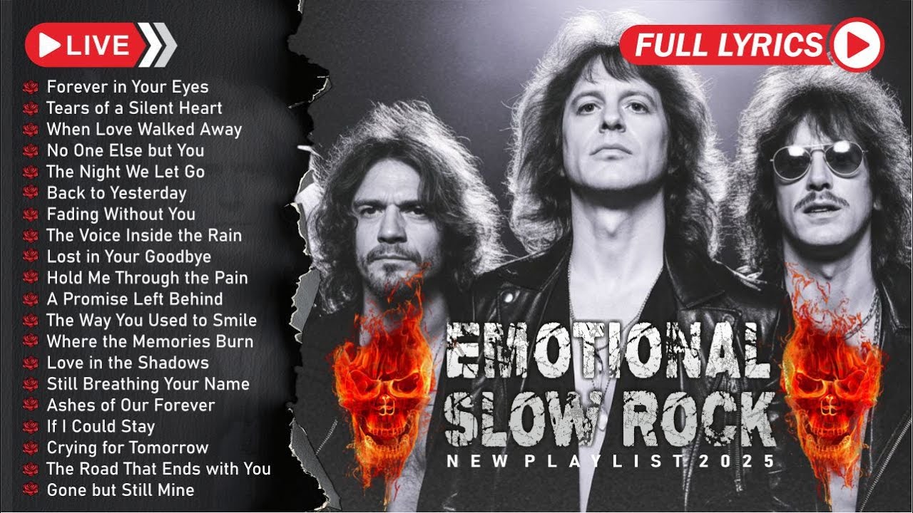SLOW ROCK | Timeless Love Songs for Deep Feelings & Broken Hearts Vol 1 With Lyrics
