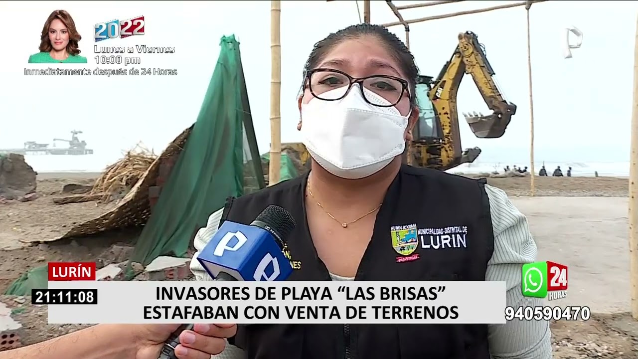 Lurín: desalojan a invasores que ofertaban lotes frente al mar desde S/ 16 mil soles