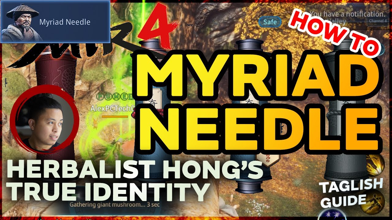 Mir4 Myriad Needle Herbalist Hong's True Identity (Tagalog Tutorial Part 1)