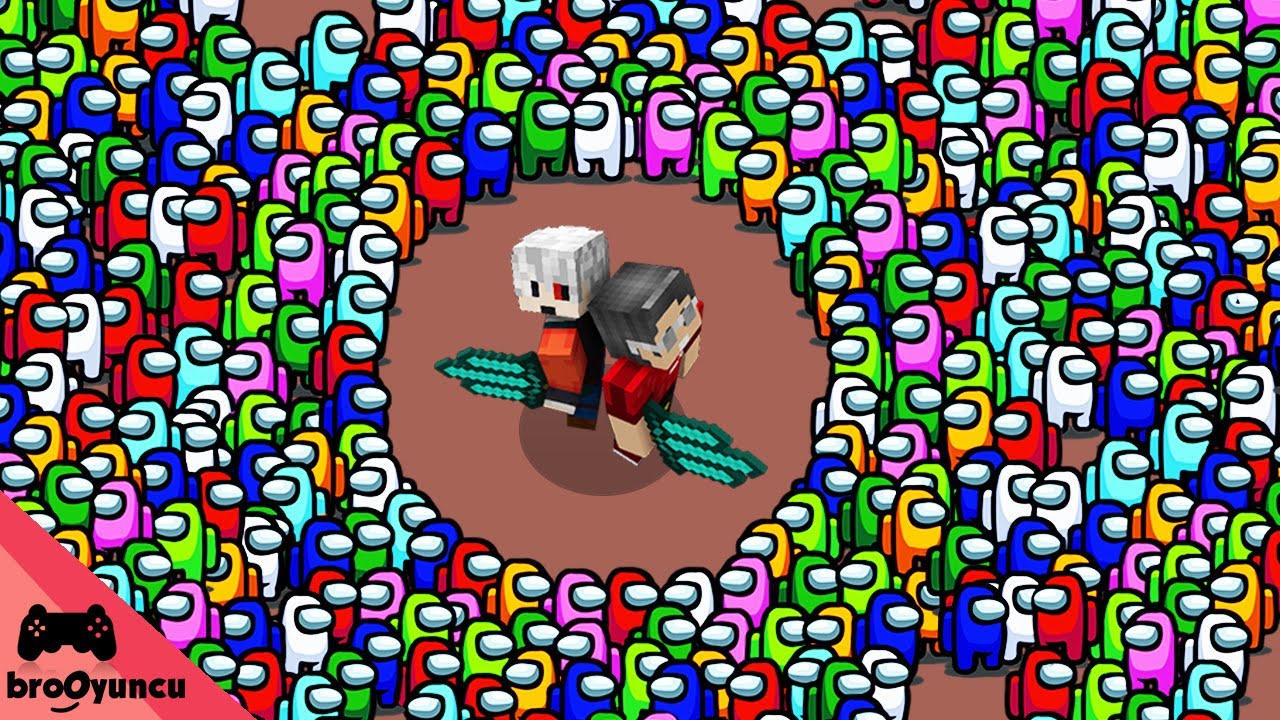 AMONG US SAKLAMBA&Ccedil; MODU - MİNECRAFT