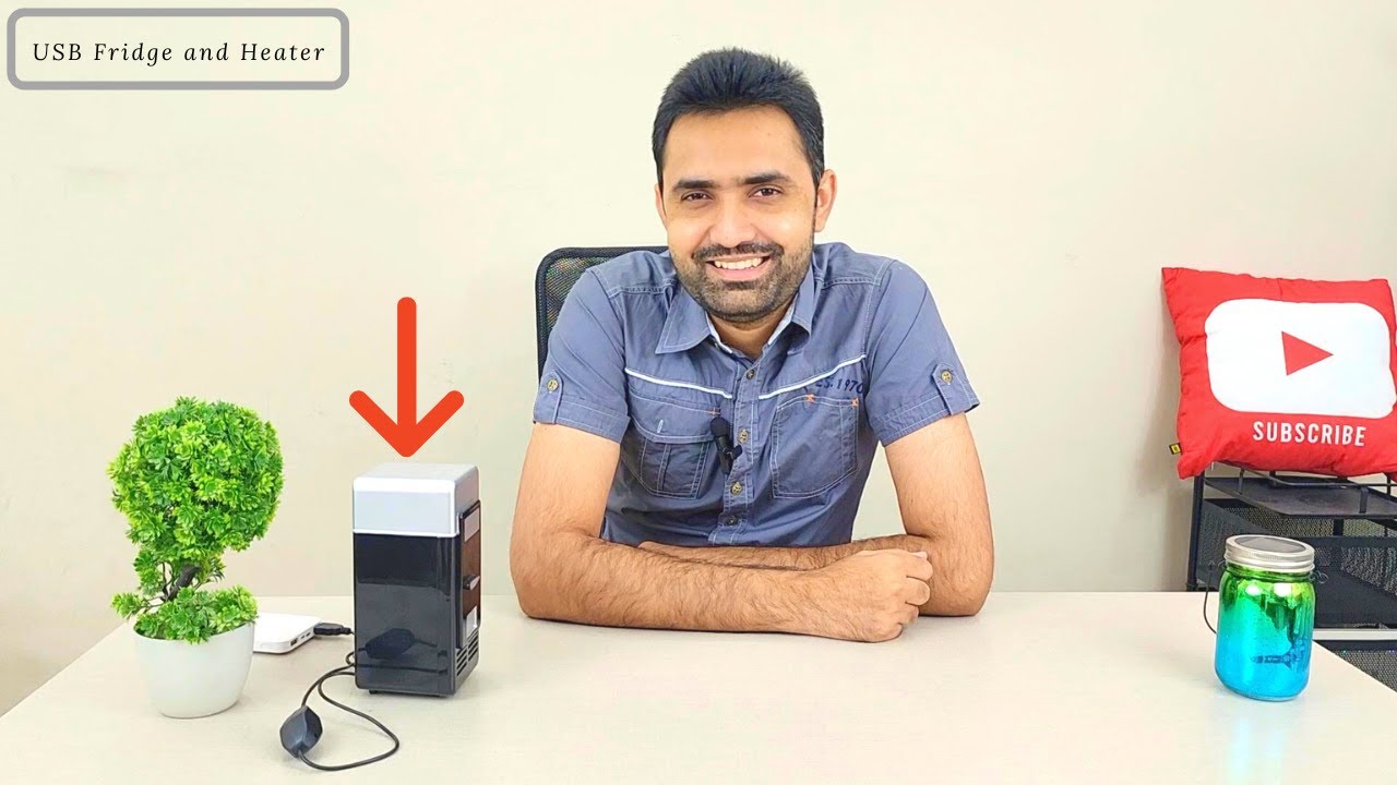 Mini USB Fridge to Keep Your Drinks Cool Right at Your Table