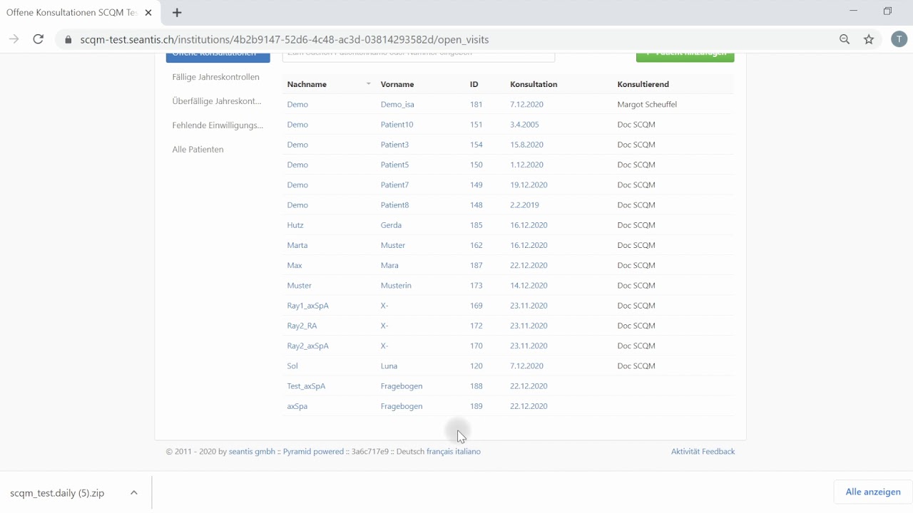SCQM Webinar zur Datenbank_Vereinfachter Workflow dank attraktiver Benutzeroberfl&auml;che