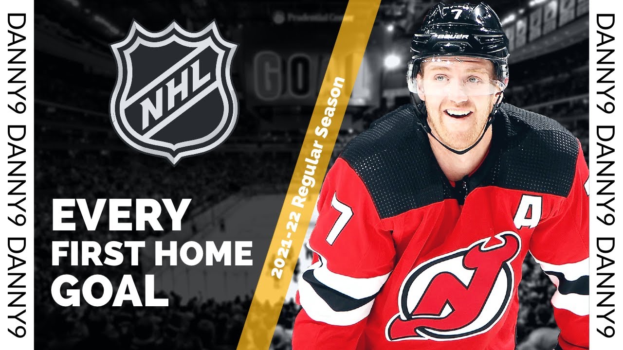 Every Team&rsquo;s First Goal at Home of the 2021-22 Reg. Season | NHL Highlights