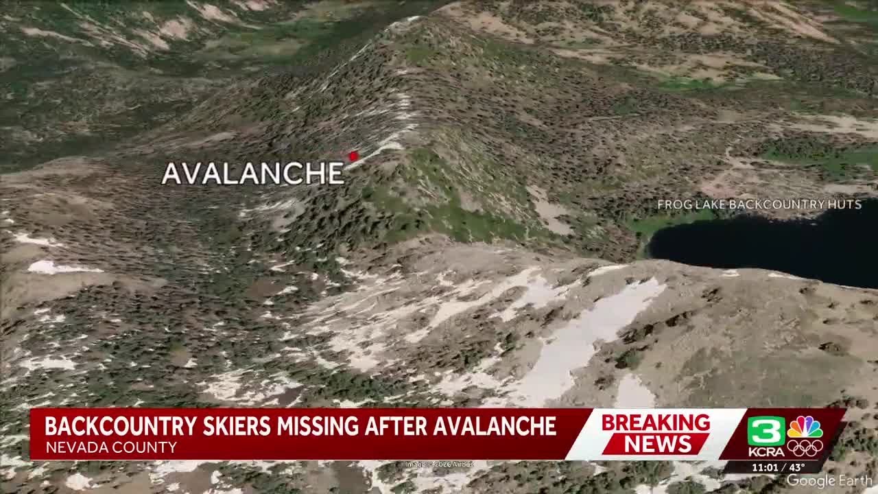 9 backcountry skiers missing, 6 rescued after avalanche near Lake Tahoe