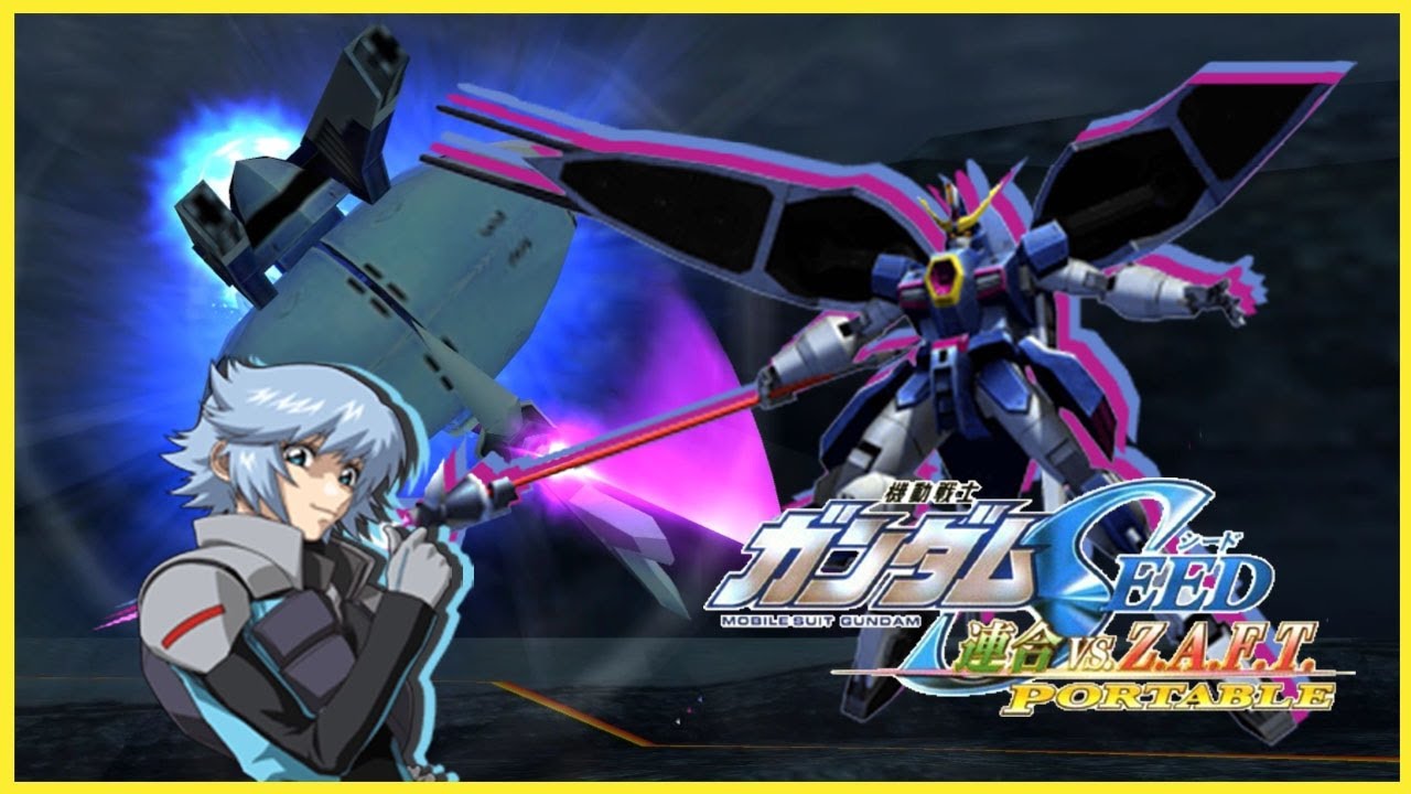 Kidou Senshi Gundam Seed: Rengou vs. Z.A.F.T. PSP - Auel - Abyss Gundam - playthrough
