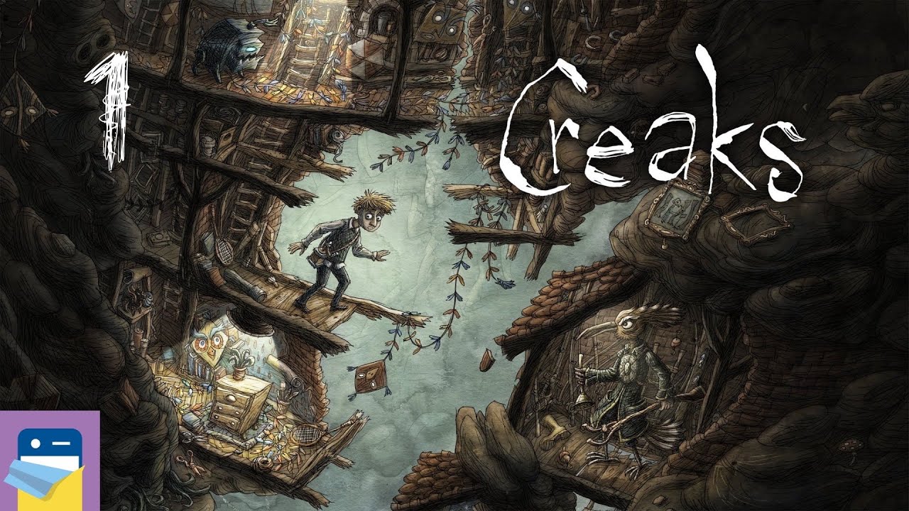 Creaks: iOS Apple Arcade Gameplay Walkthrough Part 1 (by Amanita Design)