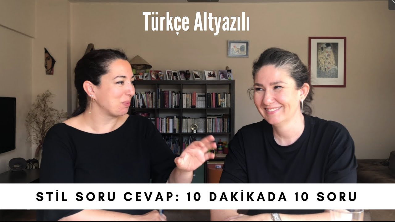 STİL DANIŞMANI ZEYNEP ERKAN'LA 10 DAKİKADA 10 SORU : Trendler, renkler, kapsül gardırop...Tr Altyazı