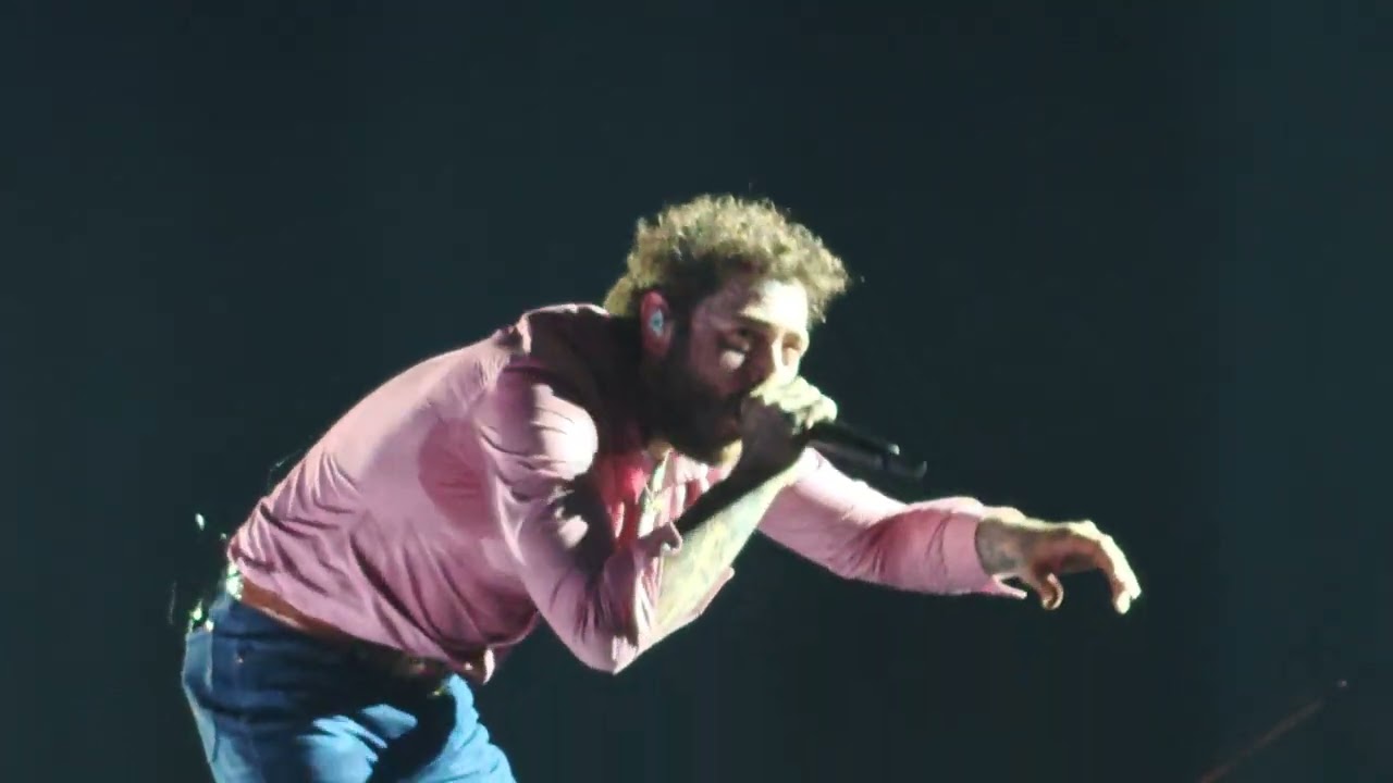 [4K] Post Malone - I Fall Apart @PARIS 2025