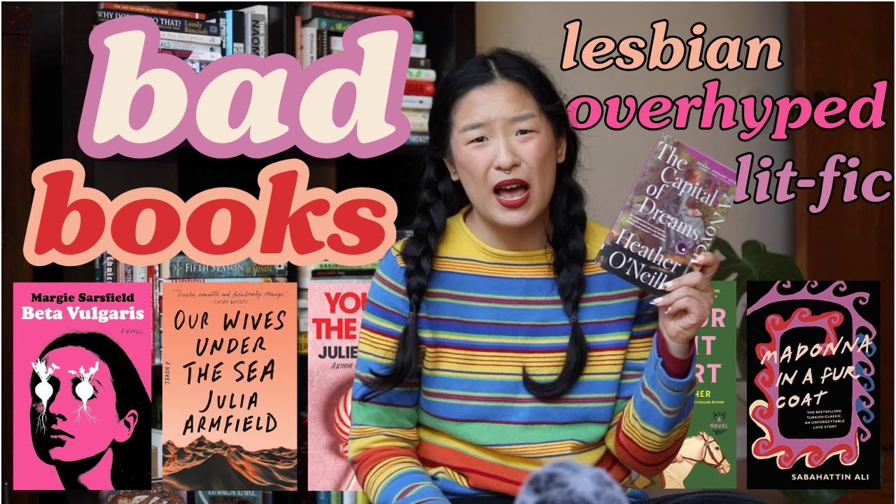 bad books: lit-fic, overhyped, & lesbian books (worst reads of 2025 part 2)