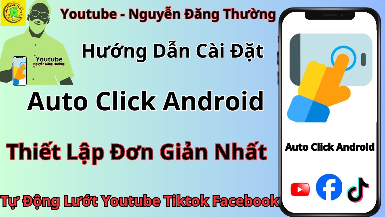 Auto Click Android: Hướng Dẫn C&agrave;i Đặt V&agrave; Thiết Lập Đơn Giản Nhất #autocliker