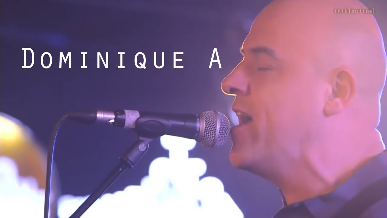 Immortels - Dominique A - Live @ Le pont des Artistes