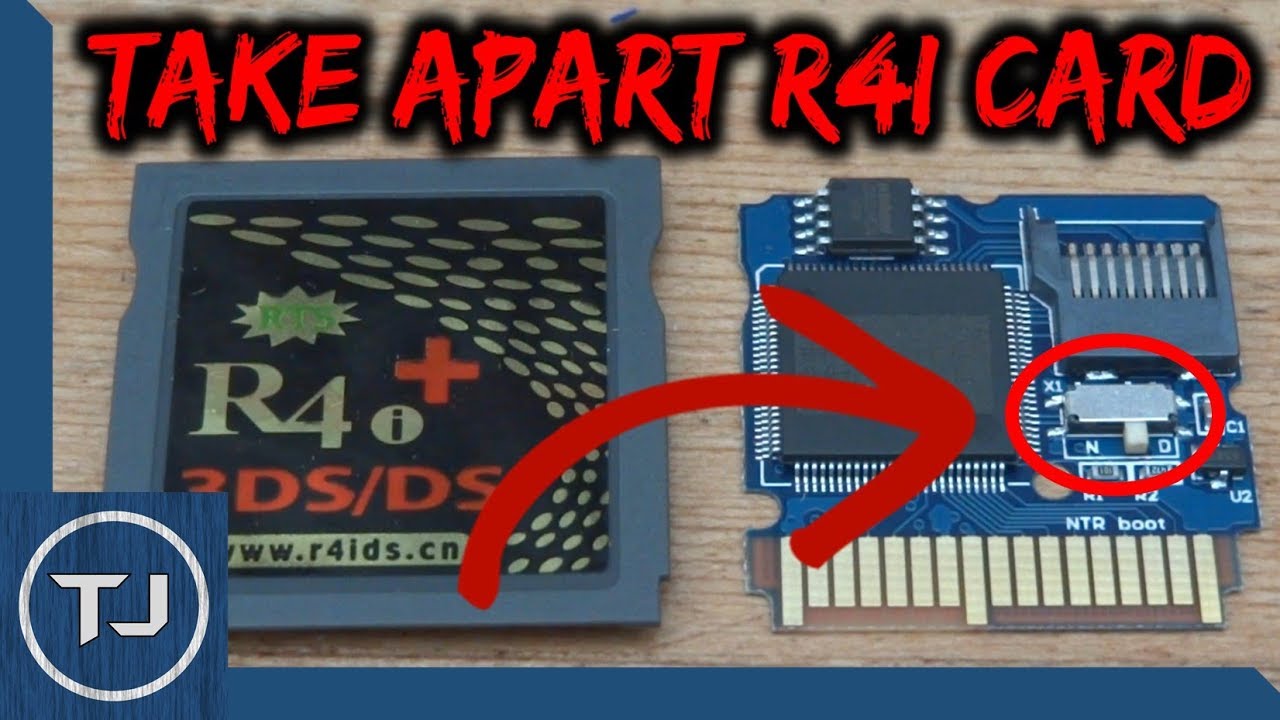 How To Open R4i Card To Access NTRBootHax Switch!