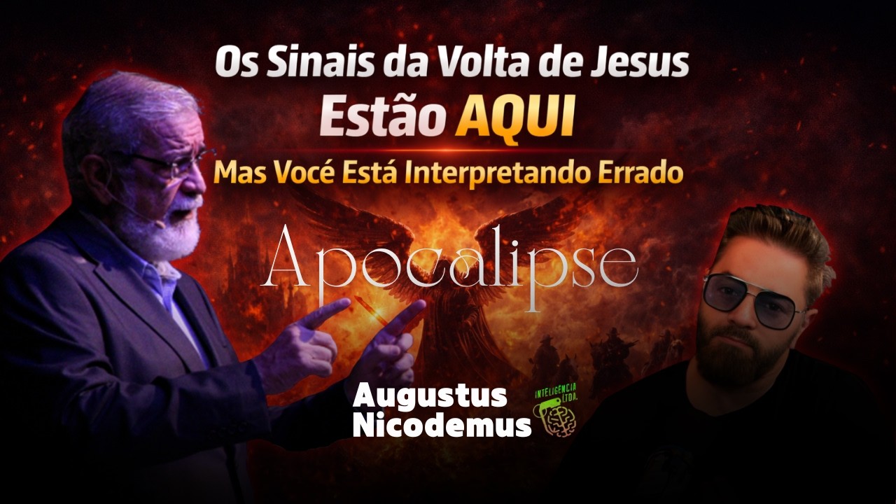 AUGUSUTUS NICODEMUS fala sobre o APOCALIPSE e a BÍBLIA nos DIAS de HOJE