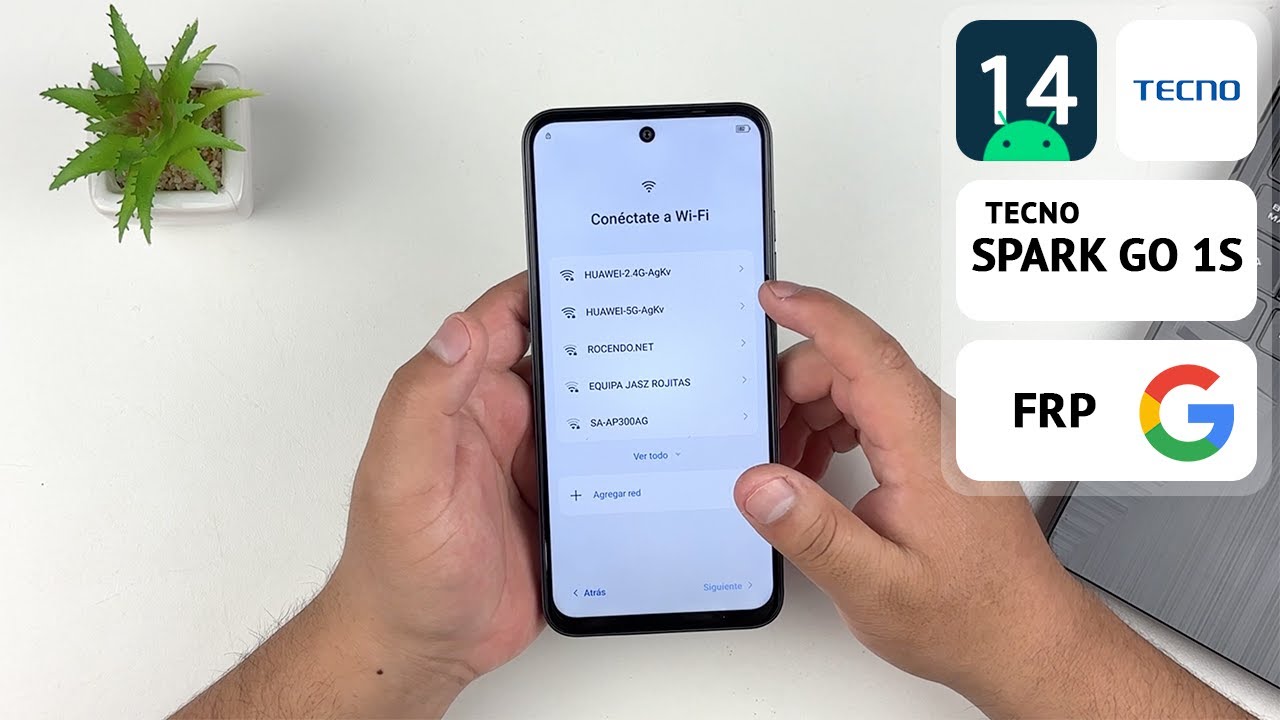 Eliminar Cuenta de Google Tecno Spark Go 1S | Android 14