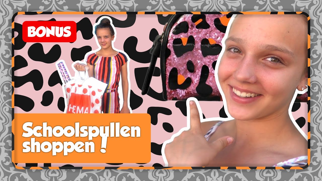 MEREL EN ELINE SHOPPEN SCHOOLSPULLEN BIJ DE HEMA! - De Nagelkerkjes #240