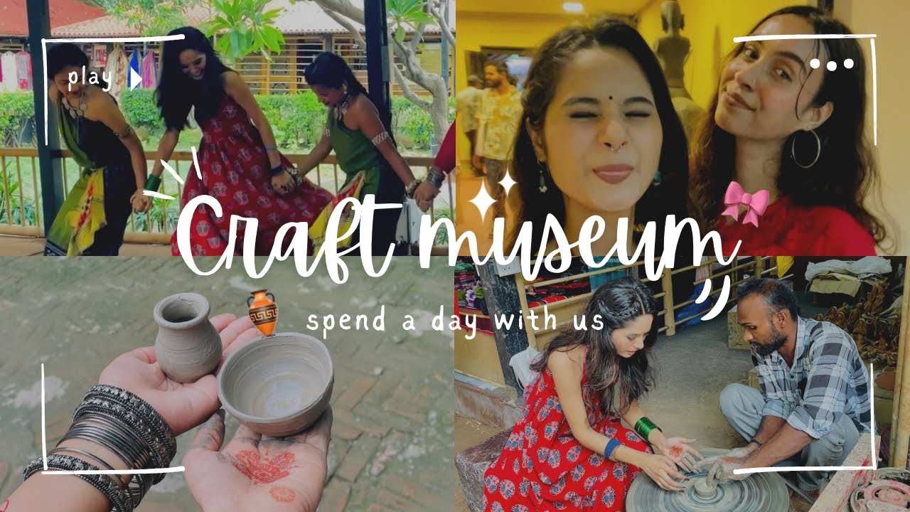 Yaar bhot maja aya yaha pe🛺🏺🫶🏻🪷| NATIONAL CRAFT MUSEUM DELHI | Parull negii
