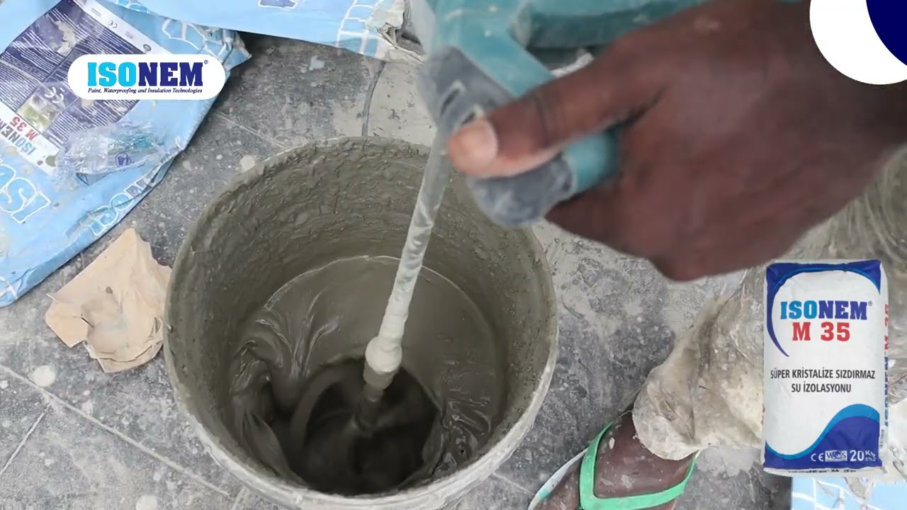 waterproofing a suite apartment fences and building walls part 2 - Isonem M 35