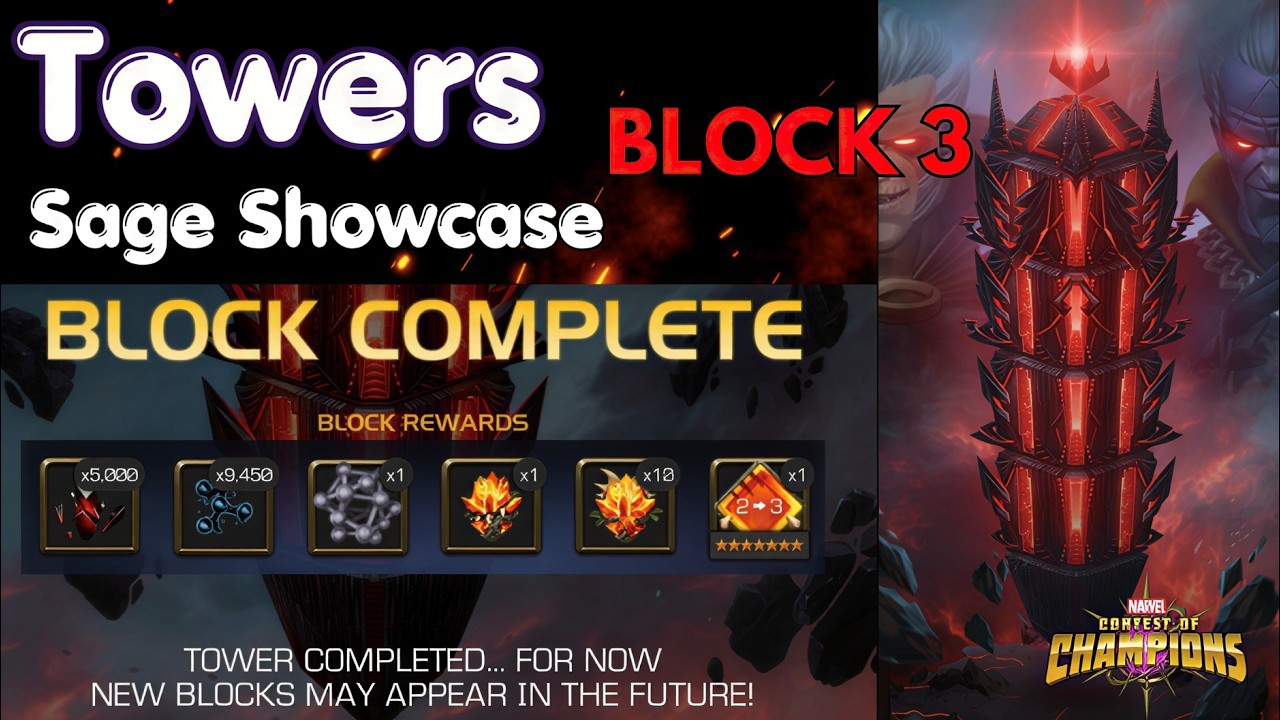 Saga Showcase Towers |Block 3| Mcoc