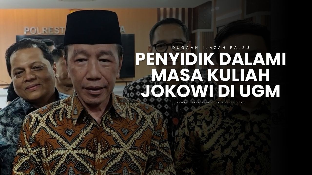 Drama Dugaan Ijazah Palsu Berlanjut, Jokowi Diperiksa di Solo, Penyidik Dalami Masa Kuliah UGM
