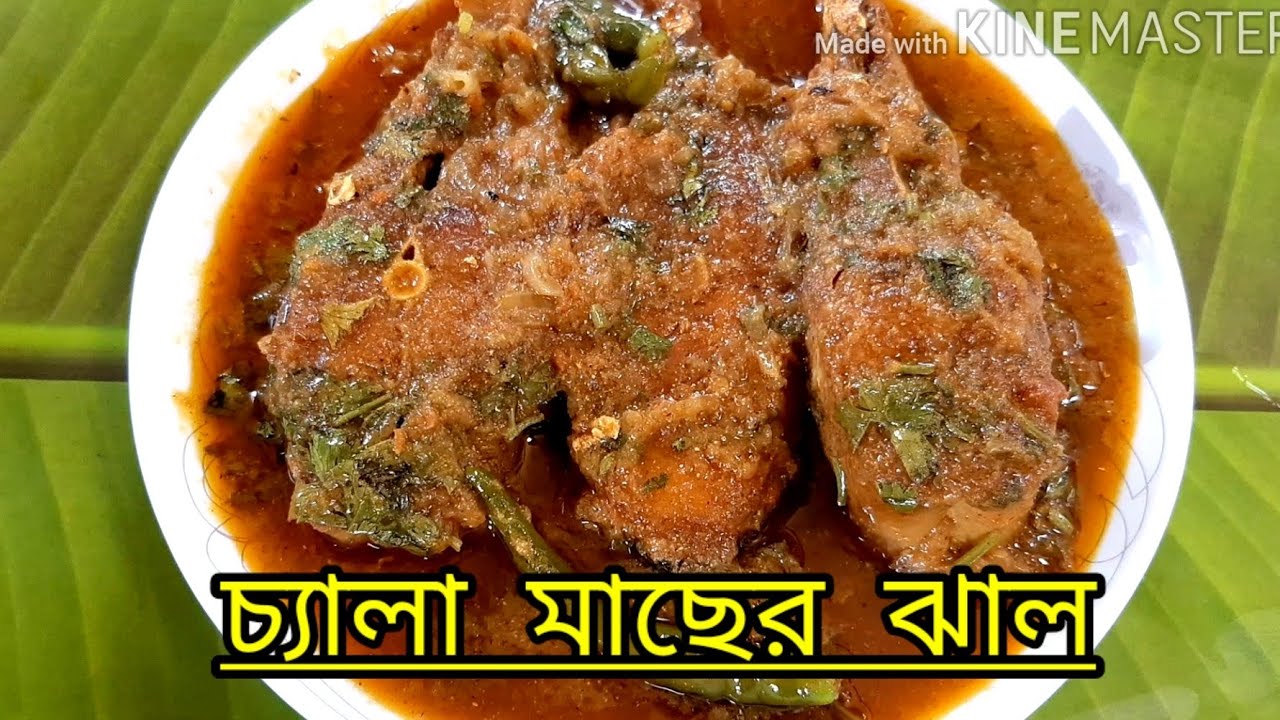চ্যালা মাছের ঝাল ।। Chaala maccher jhal ।।Bengali Food Canvas