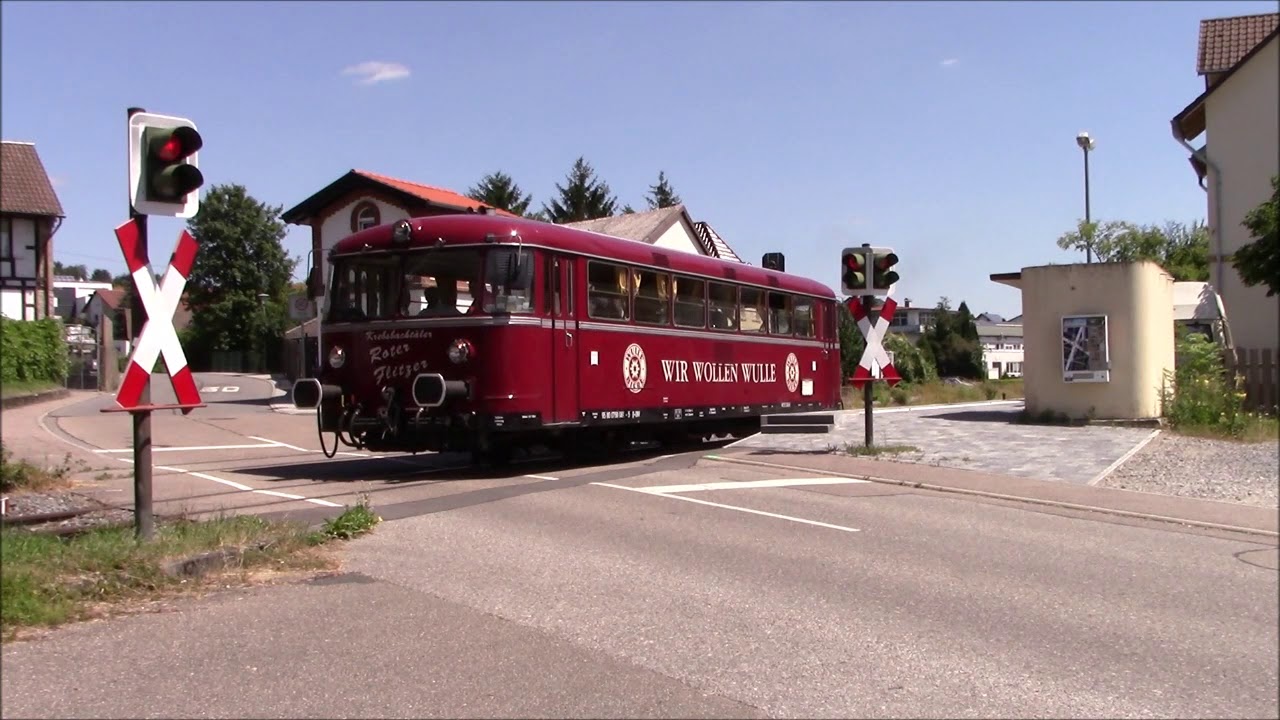Züge auf der Krebsbachtalbahn