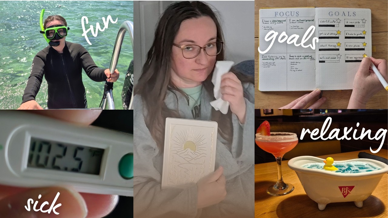 Mini Vacation, Terrible Cold & Getting Back On Track. I'm Wrapping Up And Checking Off Yearly Goals.