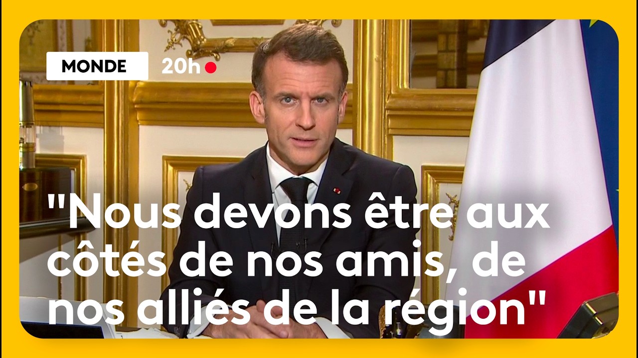 Rapatriements, envoi du porte-avions : les annonces d'Emmanuel Macron