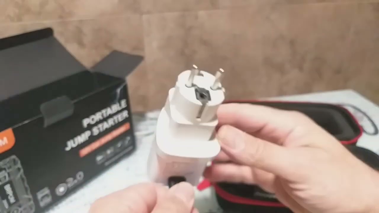 No te quedes tirado sin bateria, arrancador de coche comprado en amazon BRPOM 2000A Portable starter