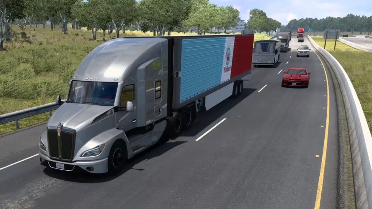 American Truck Simulator !! Kenworth T680 Next Gen !!